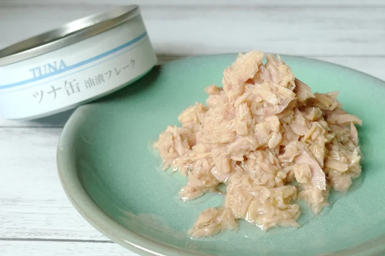 ツナ缶の油漬とノンオイル比較