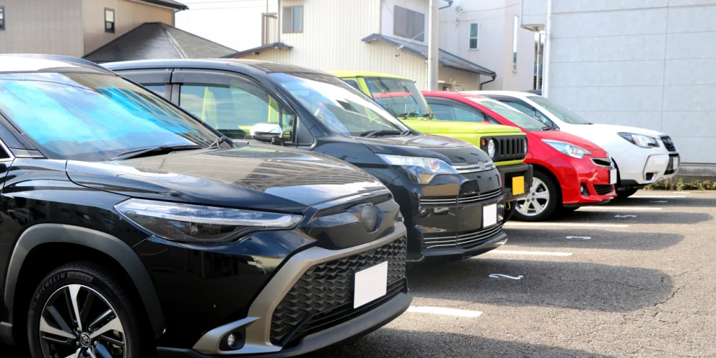 ②駐車場完備