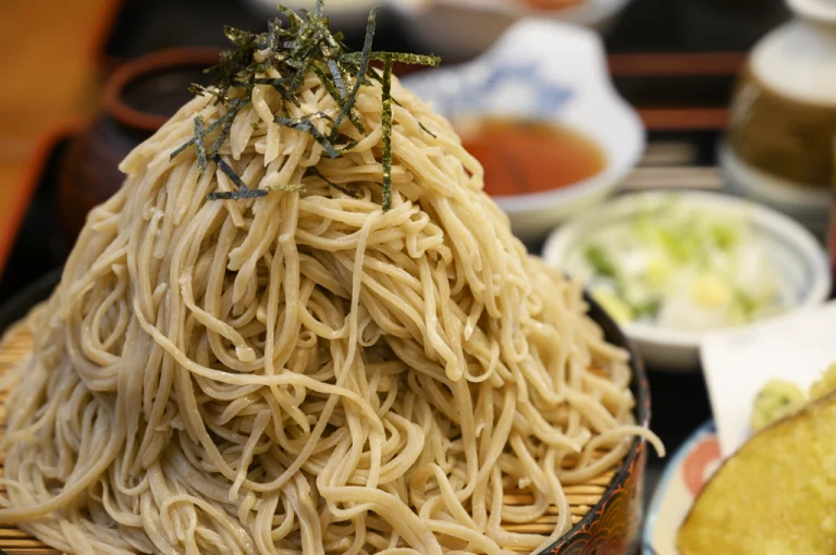 ざるそば大盛りの糖質とは